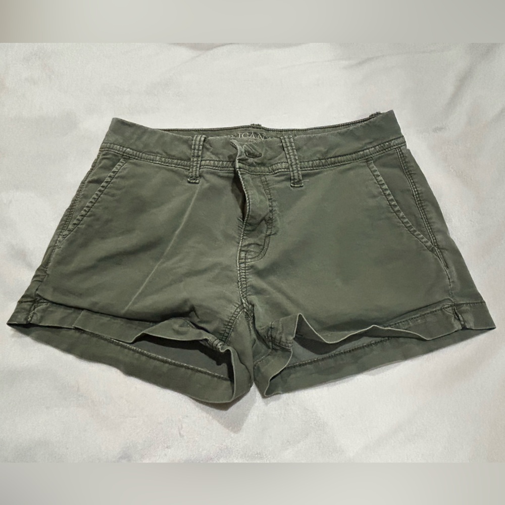 American Eagle Outfitters Dark Green Women's Shorts